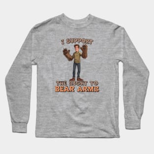 I Support the Right to Bear Arms Long Sleeve T-Shirt